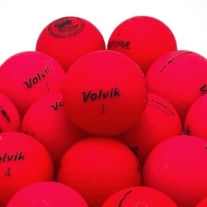 [중고] 볼빅 무광볼 혼합 RED B+등급 30개 로스트볼